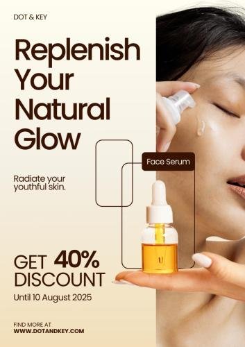 Brown-White-Bold-Skincare-Promotion-Poster