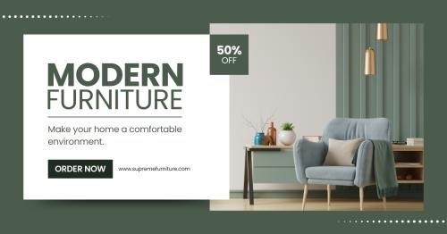 Green-and-White-Modern-Furniture-Facebook-Ad